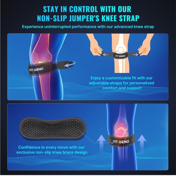 Patellar Knee Strap black - Picture 5 of 16